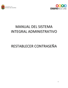 manual del sistema integral administrativo restablecer contraseña