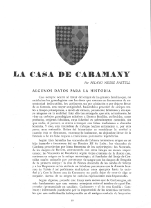 L·A CASA DE CARAMAl^Y