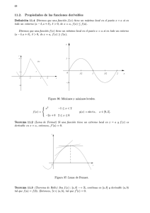 48 11.2. Propiedades de las funciones derivables Definici éon 11.4