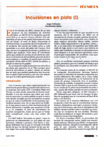 Incursión en pista - Asociación Profesional de Controladores Aéreos