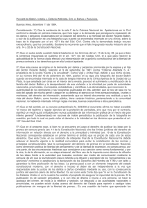 Ponzetti de Balbín, Indalia c. Editorial Atlántida, SA s