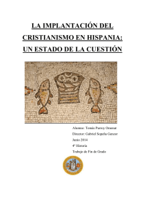 La implantación del cristianismo en Hispania: un estado de la cuestión