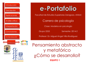 Pensamiento abstracto y metafórico ¿Cómo se desarrolla?