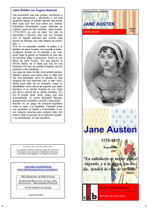 Jane Austen - Bibliotecas de Gijón