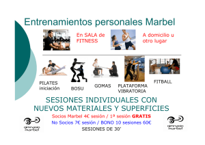 Sesiones individuales Marbel.pps