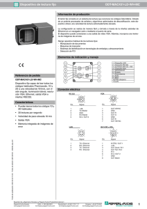 Dispositivo de lectura fijo ODT-MAC431-LD-WH