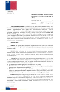 Resolucion Exenta N 1527 - Instituto de Salud Pública de Chile