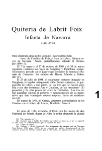 Quiteria de Labrit Foix Infanta de Navarra (1499-1536)