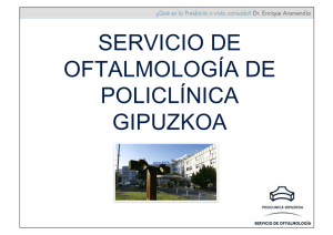 archivo - Servicio de Oftalmología de Policlínica Gipuzkoa