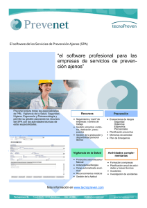 “el software profesional para las empresas de servicios de preven