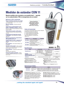 Medidor de estándar CON 11