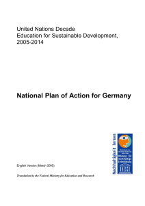 National Plan of Action for Germany