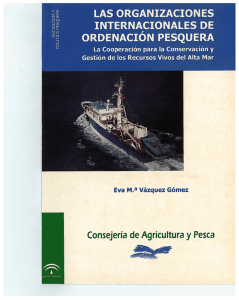 las organizaciones internacionales de ordenacion pesquera