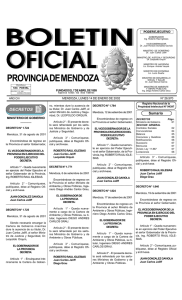 provincia de mendoza - Gobernación de Mendoza