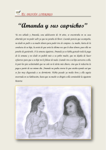 Amanda y sus caprichos - IES Virgen de la Calle
