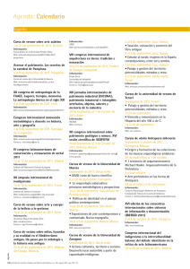 Agenda: Calendario - Instituto Andaluz del Patrimonio Histórico