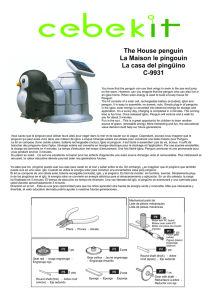 The House penguin La Maison le pingouin La casa del