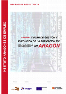 Informe de resultados del estudio de la formación TIC en Aragón
