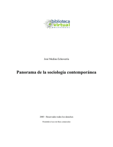 Sociología Contemporanea - Biblioteca Virtual Universal