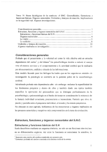 TEMA 19. Bases fisiológicas de la conducta