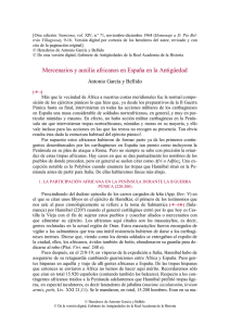 pdf Mercenarios y auxilia africanos en España en la Antigüedad