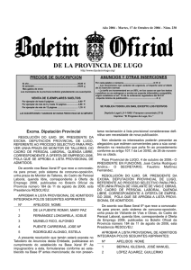 BOP17/10/2006 - Deputación de Lugo
