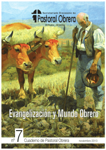 Evangelización y Mundo Obrero - Diocesis Orihuela