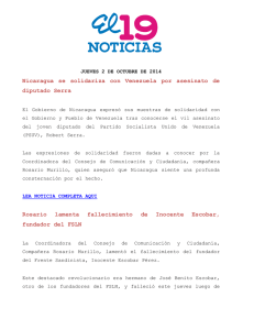 Nicaragua se solidariza con Venezuela por asesinato de diputado