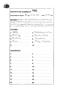 Page 1 PRÜYECTÜ DE I Presentado an sesión „TÍ/Q?.Riff?.,Éfîffë