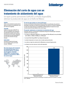 Caso de estudio: Eliminación del corte de agua con