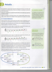 Page 1 Melodía Es el elemento musical más importante después
