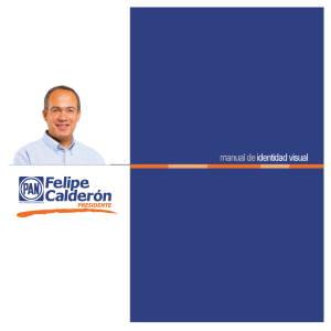 Manual de identidad gráfica de Felipe Calderón