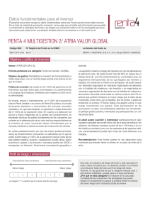 RENTA 4 MULTIGESTION 2/ ATRIA VALOR GLOBAL
