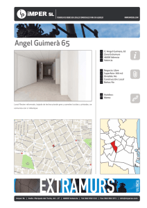 Angel Guimerà 65 - Locales Comerciales