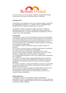 Al enviar sus datos con el fin de agregar o modificar una propiedad