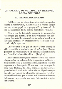 UN APARATO DE&middot; UTILIDAD EN METEORO