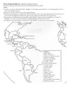 Países Hispanohablantes (Spanish-speaking Countries)