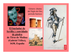 El burlador de Sevilla y convidado de piedra de Tirso de Molina