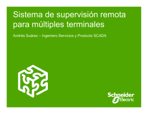 Sistema de supervisión remota para múltiples terminales