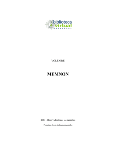 MEMNON - Biblioteca Virtual Universal