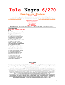 Isla Negra 6/270 Casa de poesía y literaturas