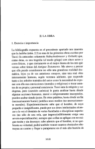 II. LA OBRA 1. Esencia e importancia La bibliografía expuesta en el