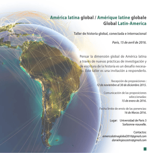 América latina global / Amérique latine globale Global
