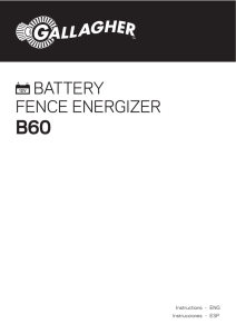 3E0082 B60 Portable Fence Energizer.indb