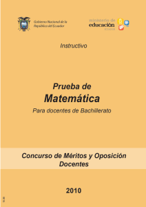 Matemática 1ro-3ro Bachillerato (11203)