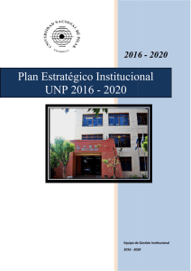 Plan Estratégico 2015-2020