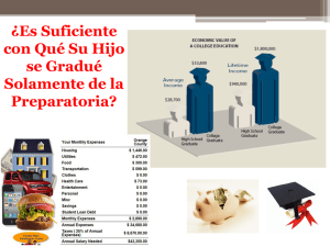 ¿Es Suficiente con Qué Su Hijo se Gradué Solamente de la