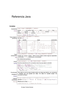 Referencia Java