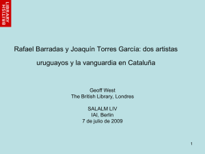 Rafael Barradas y Joaquín Torres García: dos artistas uruguayos y