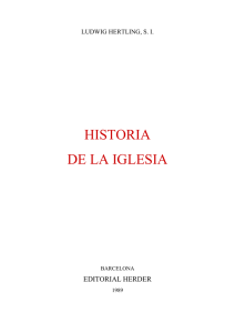 HISTORIA DE LA IGLESIA